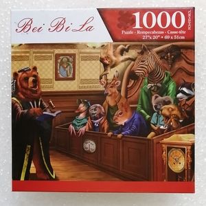 1000 Piece Jigsaw Puzzle Colorful Fun Paper Puzzle